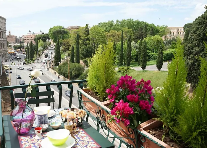 Rental In Rome Colosseo View Luxury