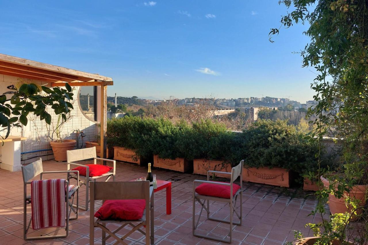 Beautiful Loft In Ponte Milvio With Terrace Apartment *