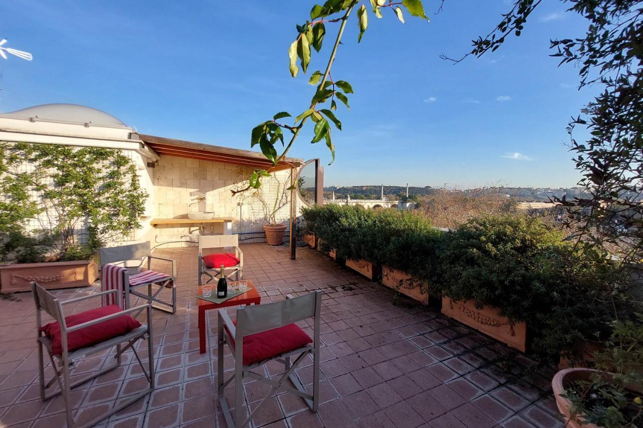 Apartment Beautiful Loft In Ponte Milvio With Terrace *