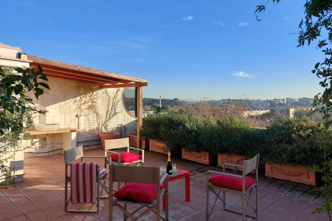 Beautiful Loft In Ponte Milvio With Terrace Apartment *