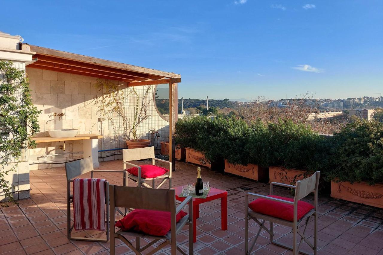 Apartment Beautiful Loft In Ponte Milvio With Terrace *