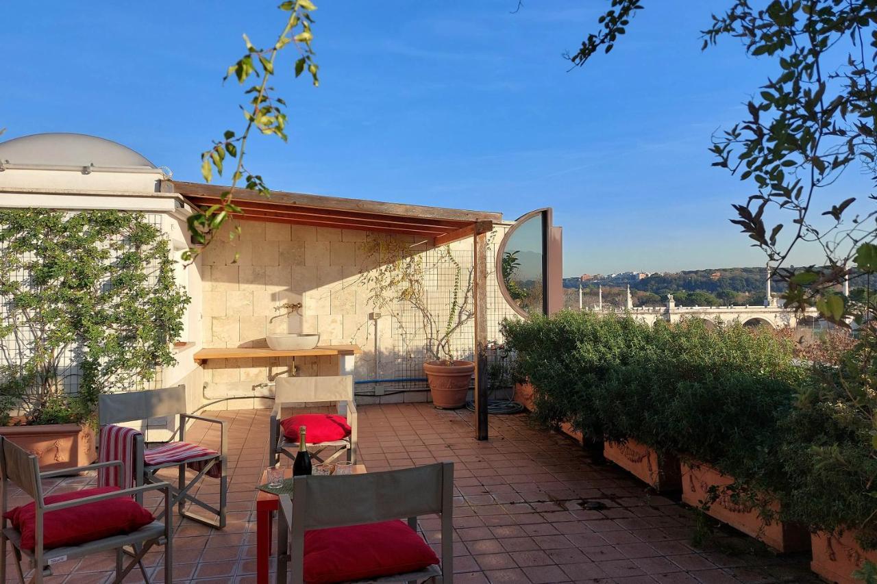 Beautiful Loft In Ponte Milvio With Terrace * Rome
