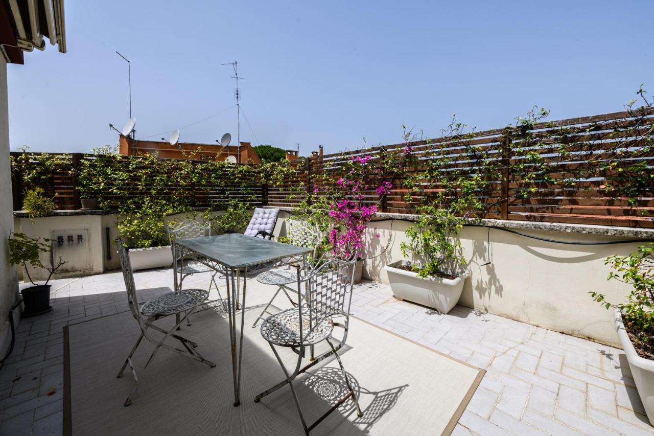 Apartment Rooftop Porretta Citta Giardino Check-in From 3 Pm To 10 Pm Rome