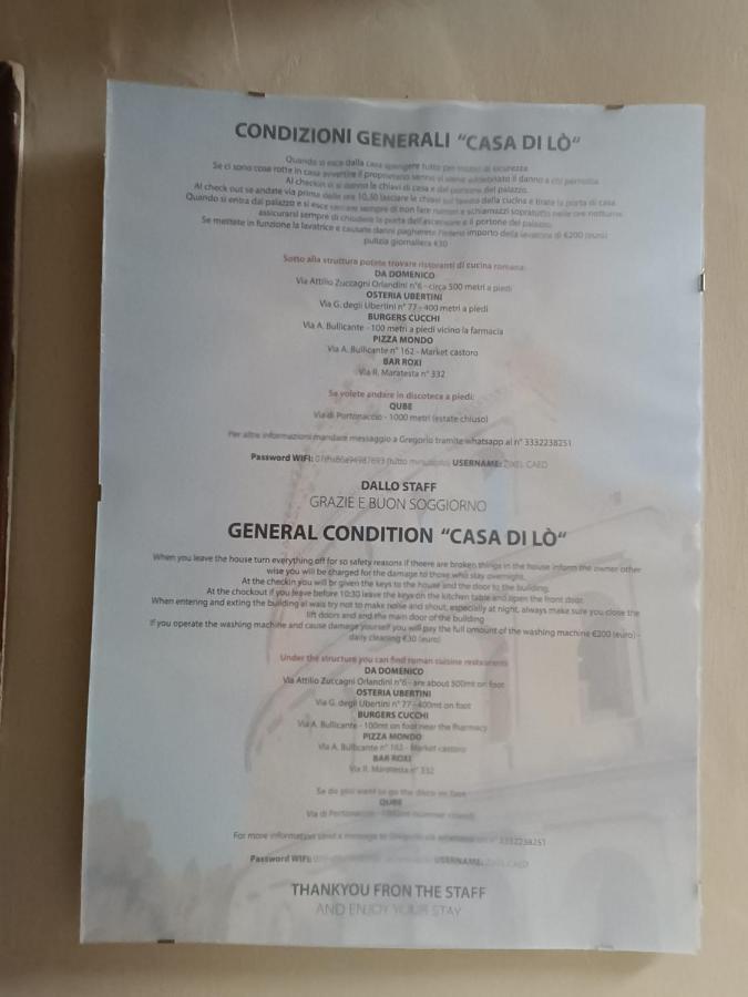 A Casa Di Lò Roma