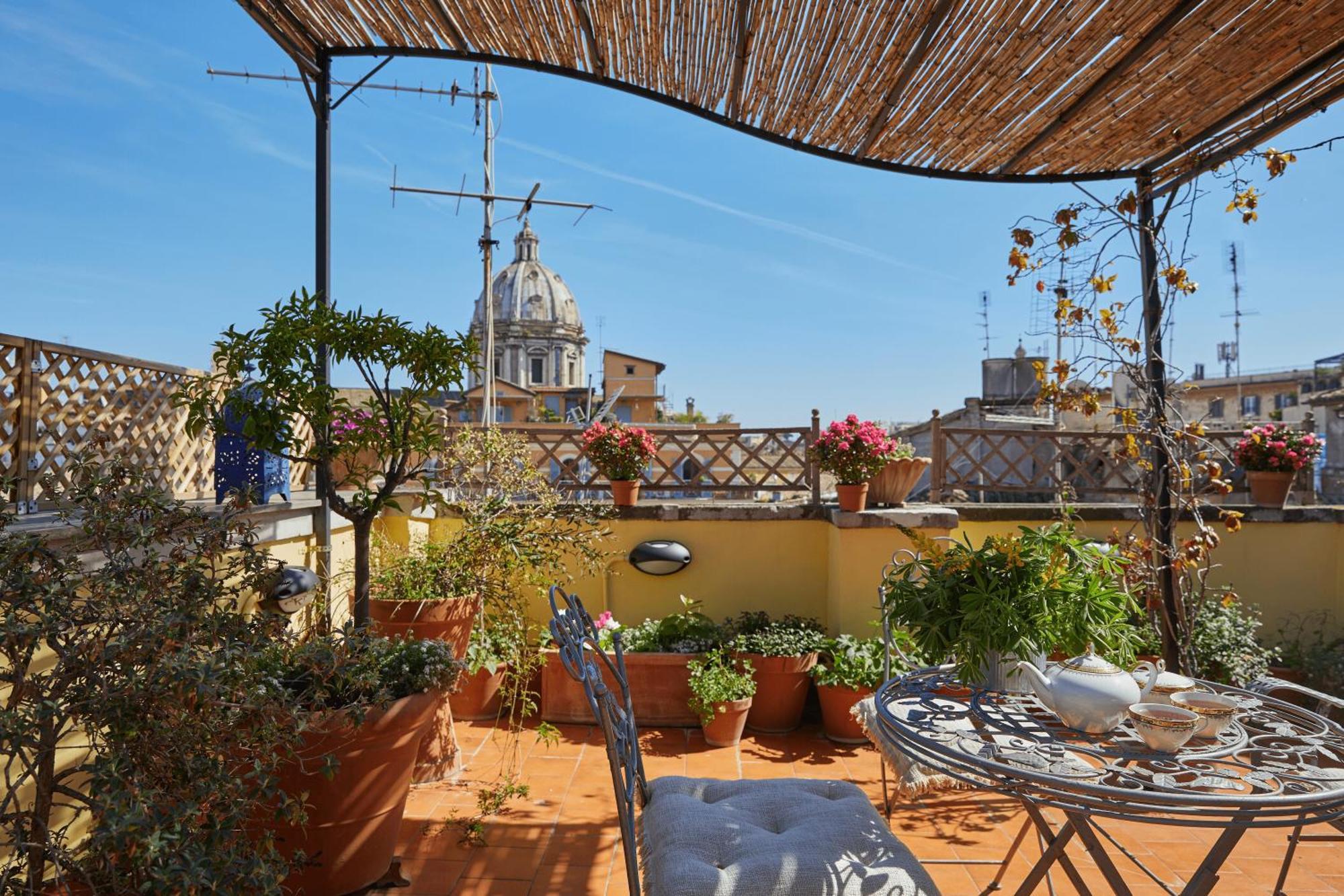 Apartment Trasteverehome - Attic Terrace Center Of Baroque *