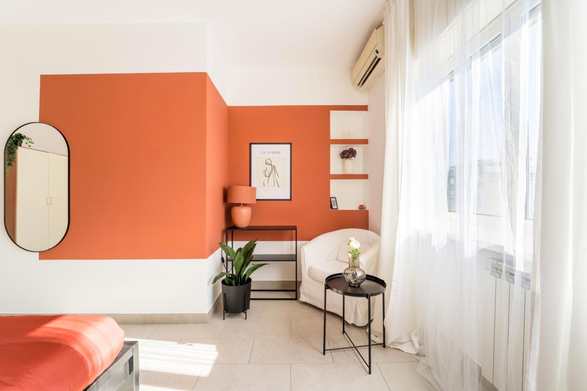 Maison Lumiere, Design 5 Min From Tiburtina Station Apartment