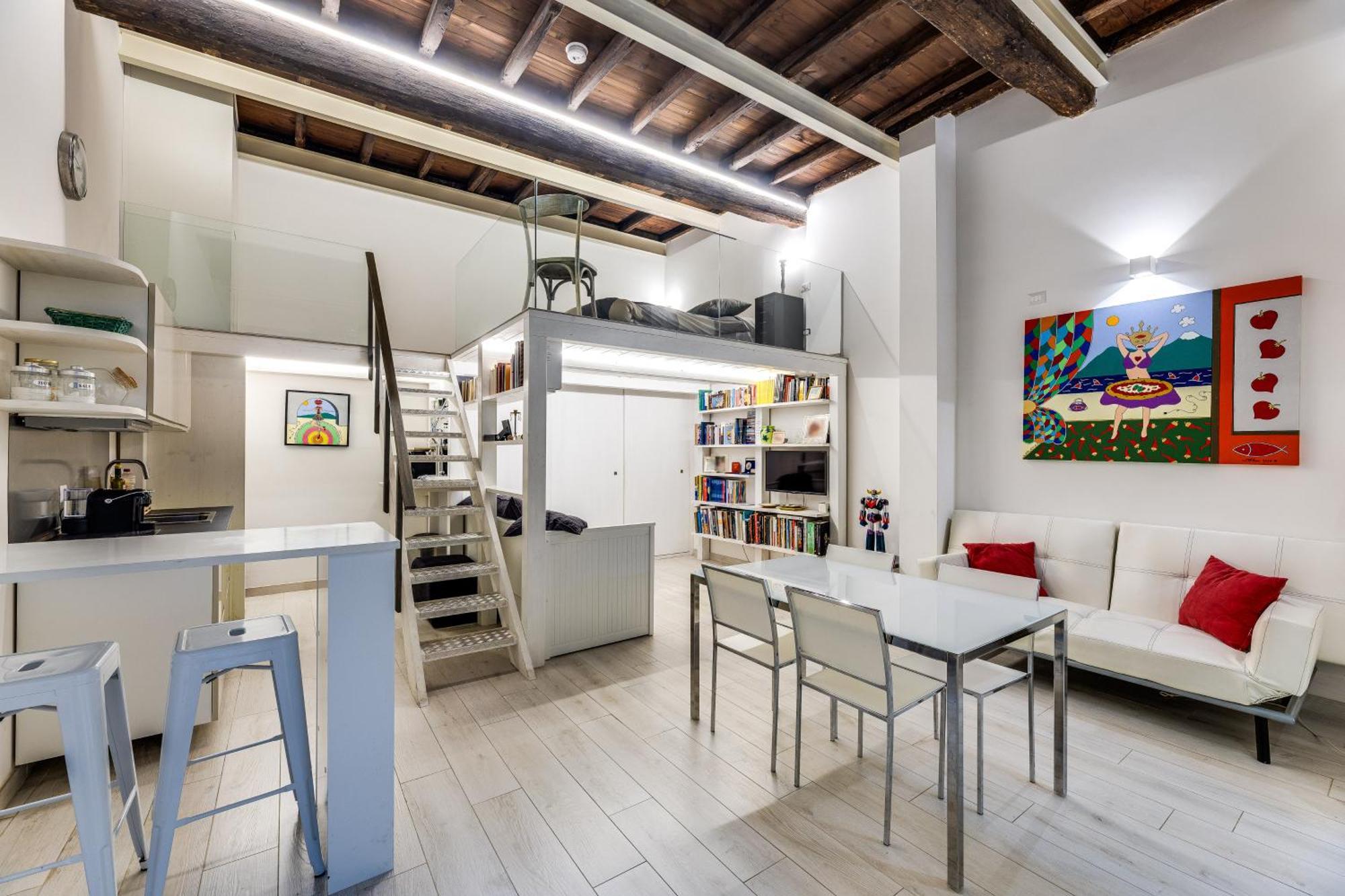 Apartment Historic Center Cozy Loft Rome