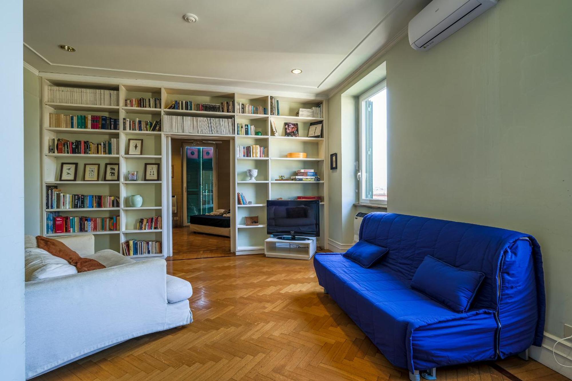 Apartment Piramide Shabby By Casa E Lode - Colosseum, Air Conditioning