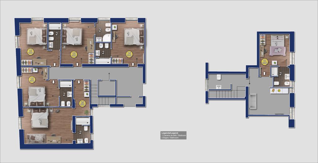 Popolo & Flaminio Rooms 3*