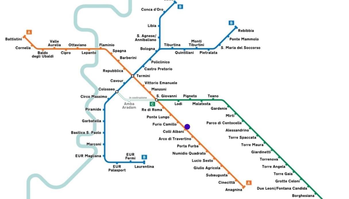 Casa Mia Metro A Nuovo * Roma