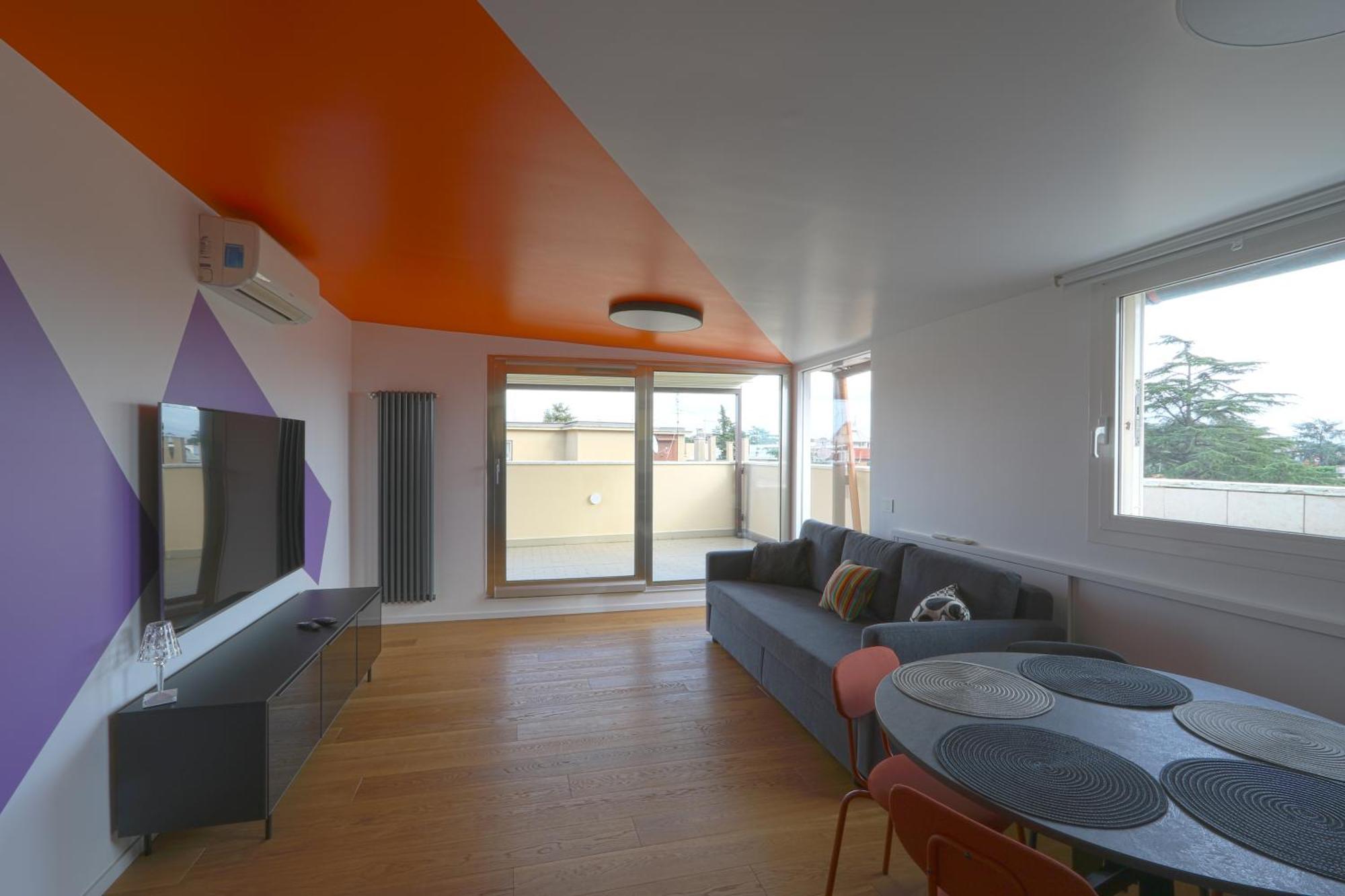 Apartment Angela Attico A Pochi Minuti Dal Gemelli E Stazione Fl3 Direzione San Pietro - Centro *