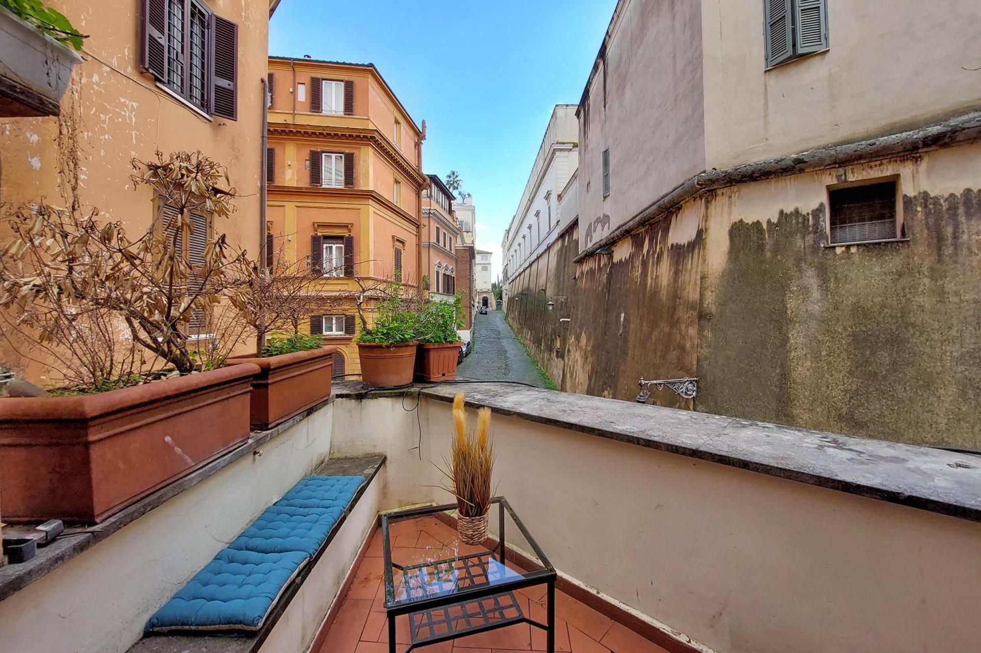 Apartment Charming Loft With Terrace At The Quirinale Rome