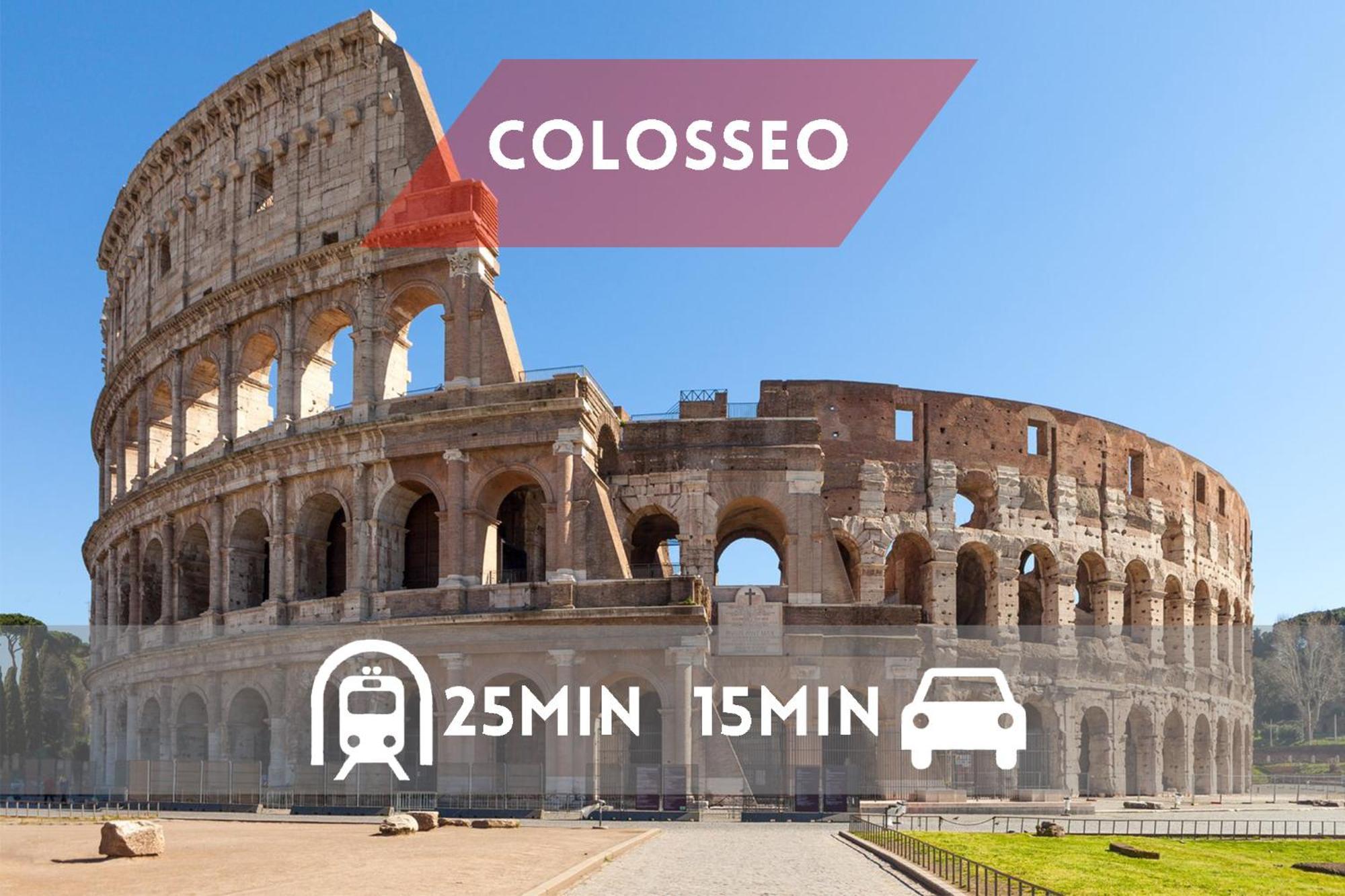 -15min Dal Colosseo- Aria Condizionata & Netflix Gratis Apartment Rome