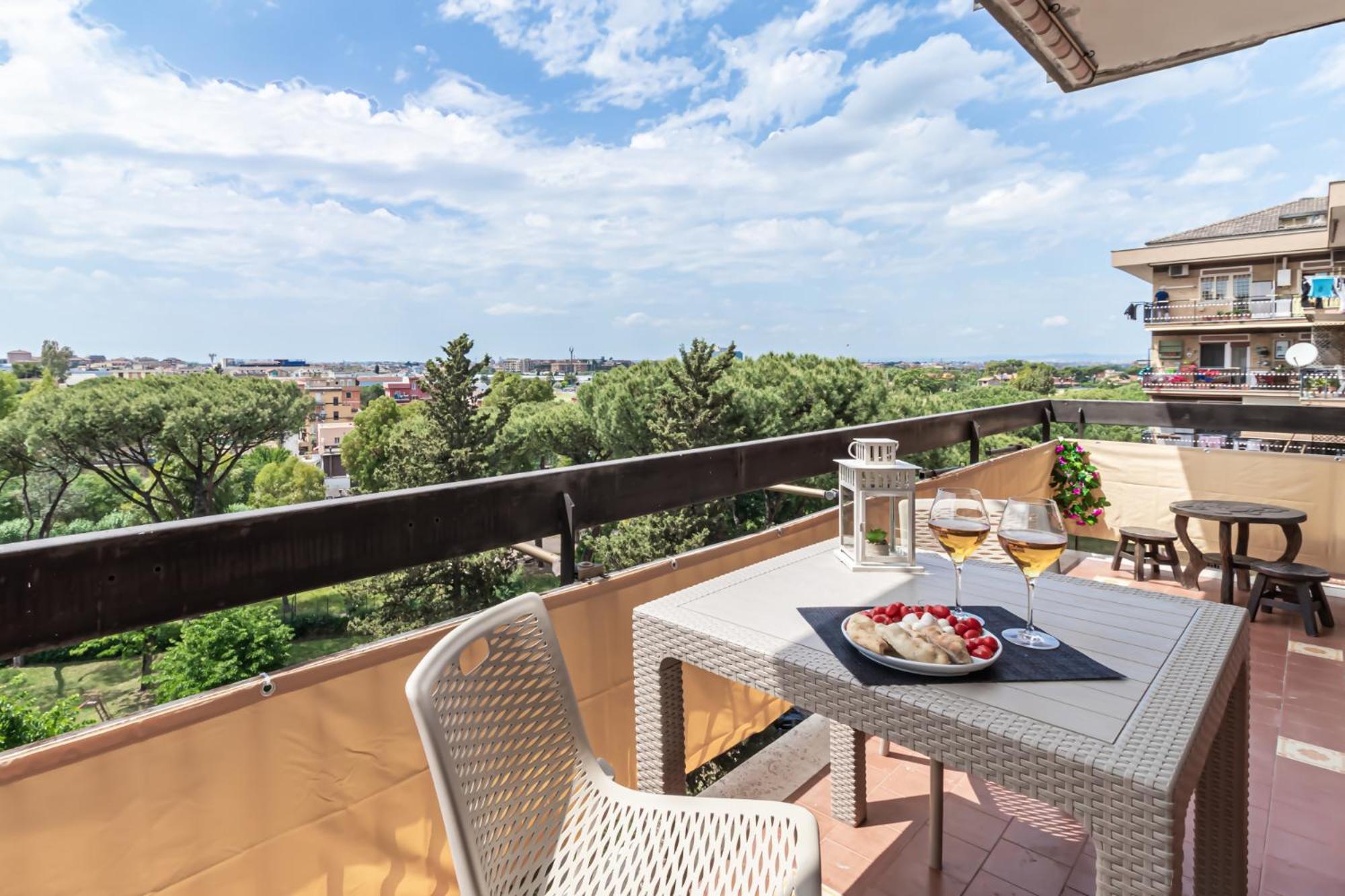 The Sunset Rhome Elegant With Wifi Ac Apartment *