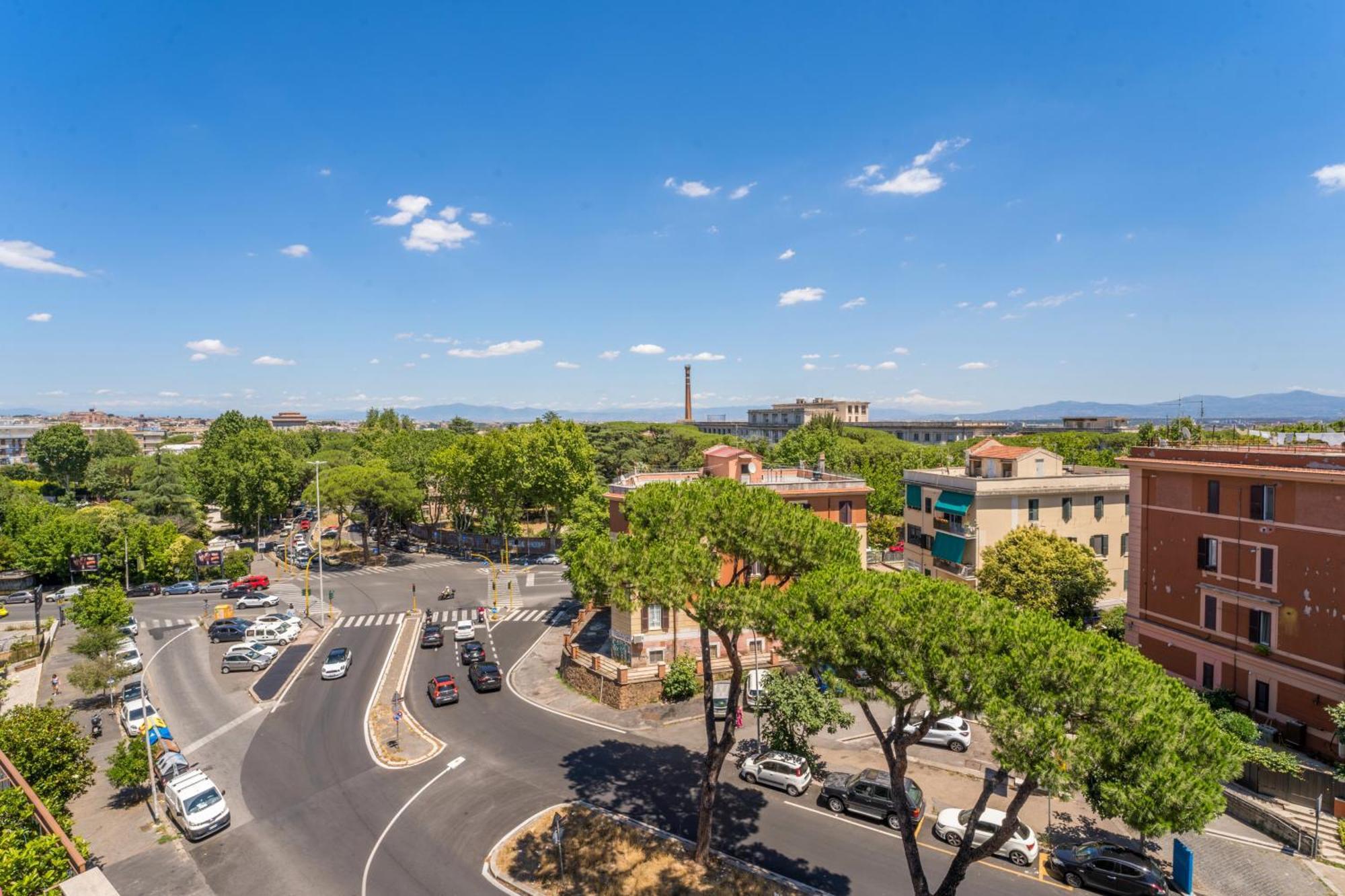 La Terrasse, Penthouse In Monteverde * Rome