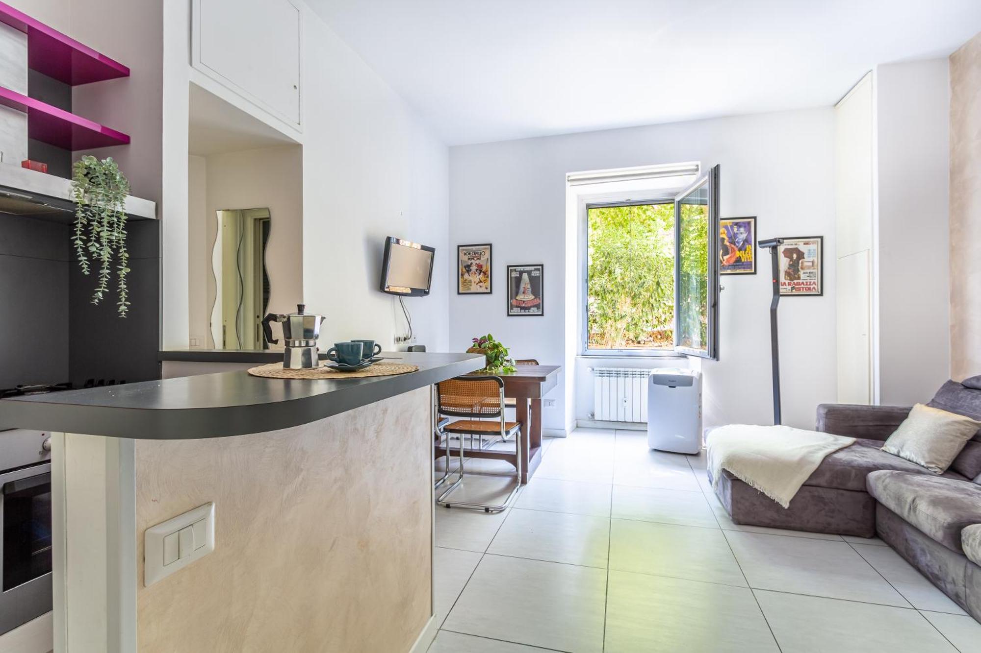 Iflat Peaceful And Intimate Refuge In Trastevere