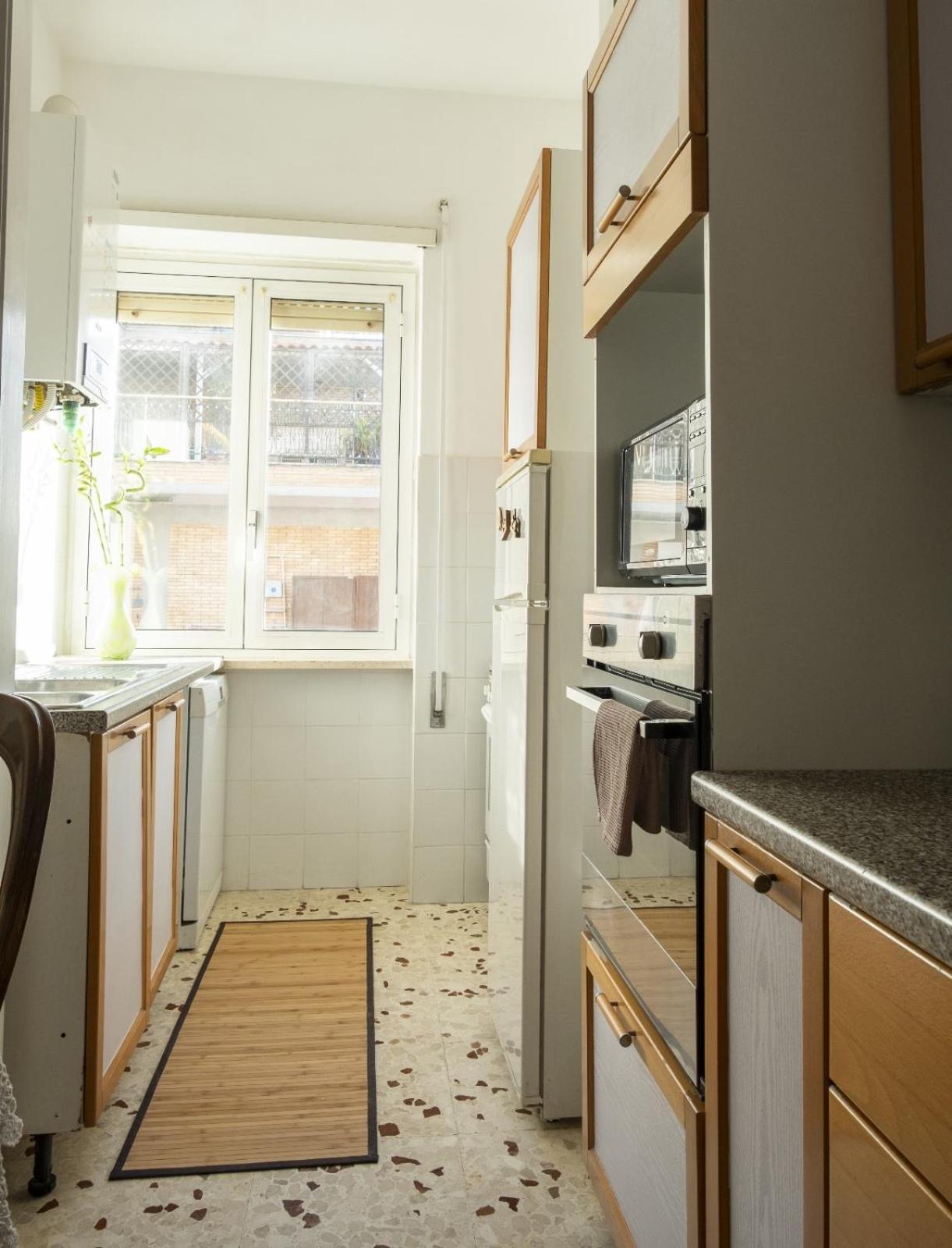 Apartment The Flat- Private Parking & Direct Bus To Vatican Rome
