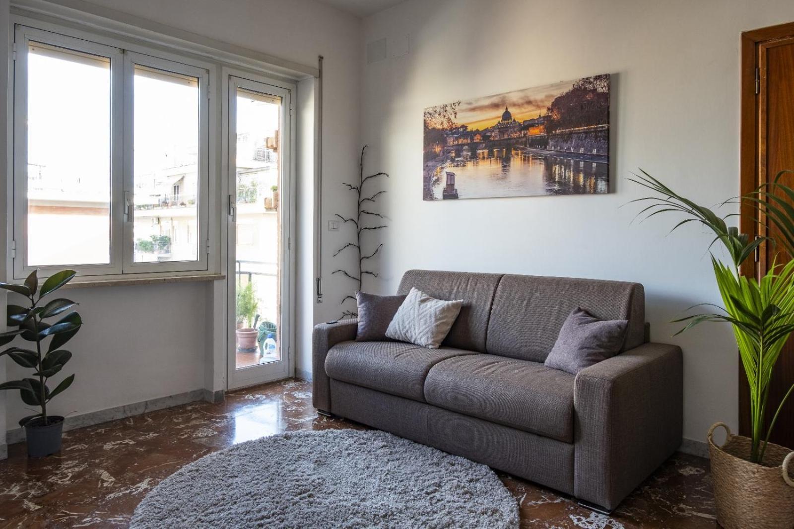 Apartment The Flat- Private Parking & Direct Bus To Vatican *