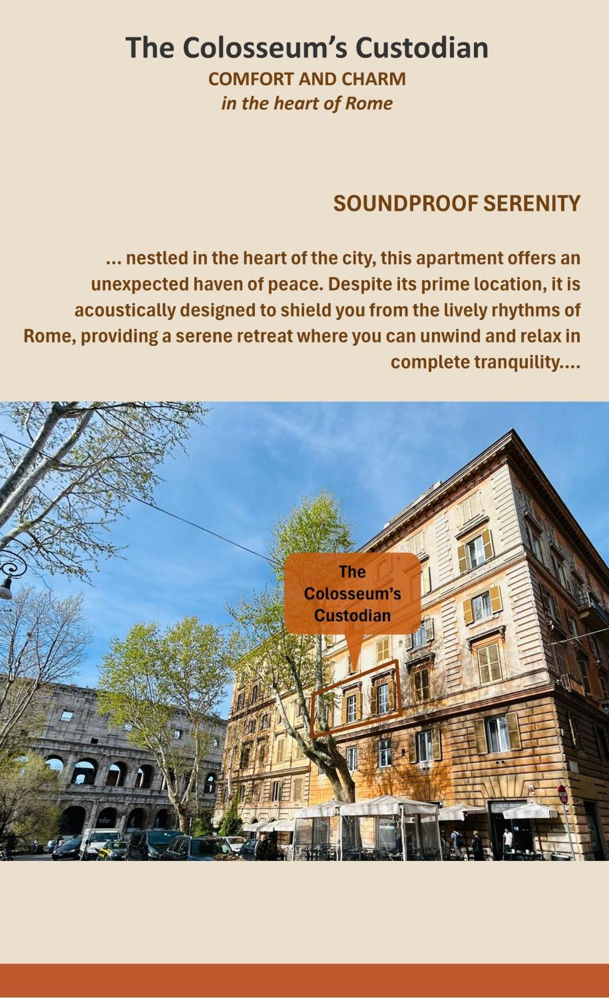Apartment Colosseum's Custodian - 115 M2 *
