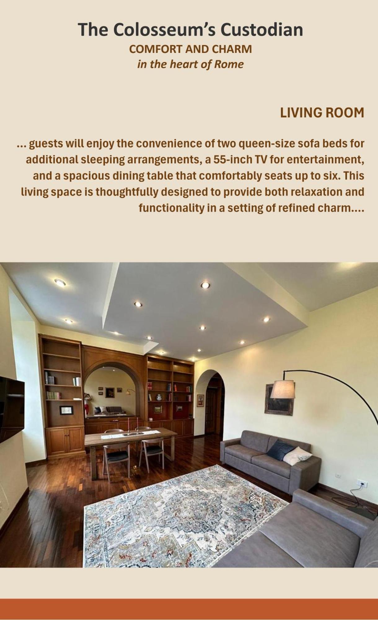 Colosseum's Custodian - 115 M2 Apartment