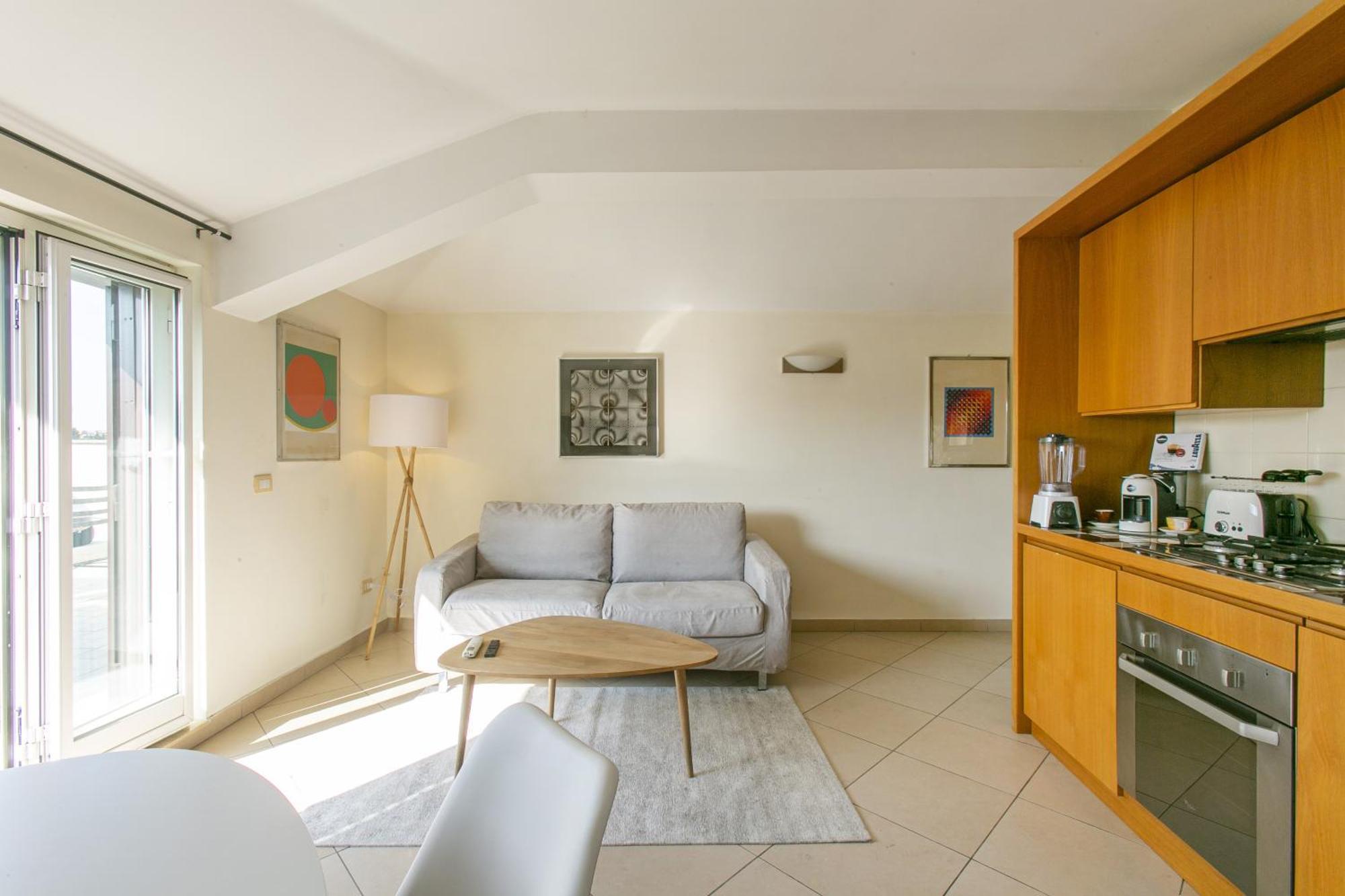Terrazza San Pietro Vicino Metro A Apartment Rome
