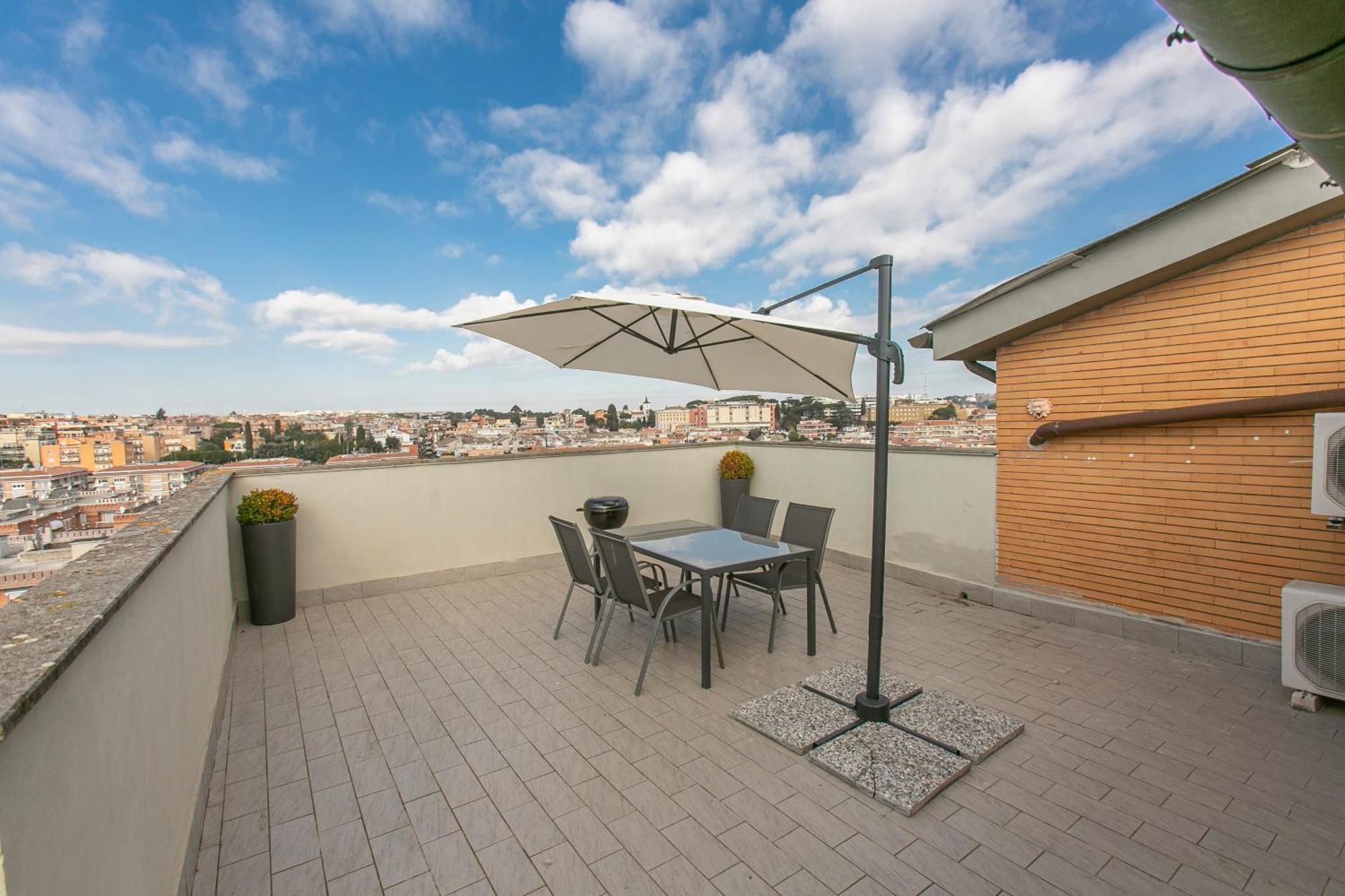 Terrazza San Pietro Vicino Metro A Apartment