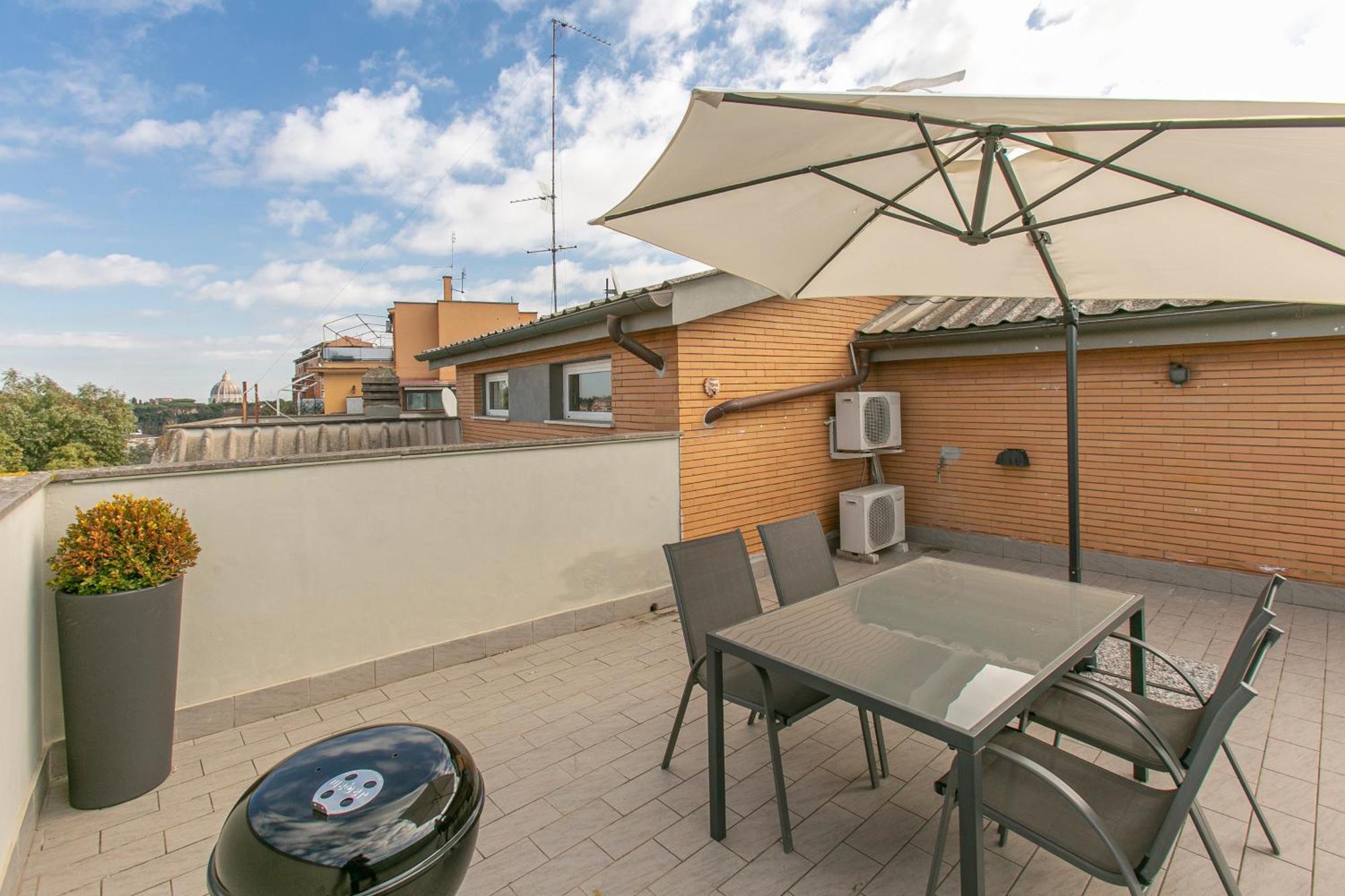 Terrazza San Pietro Vicino Metro A Rome