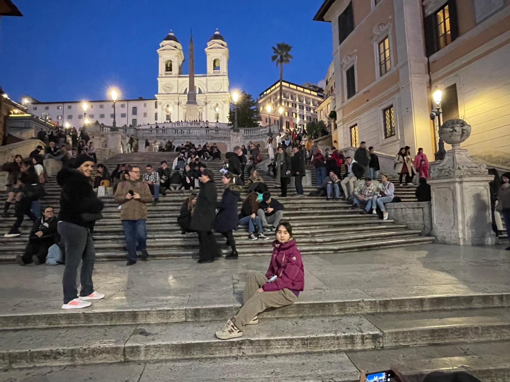 Spanish Steps View Apartment Rome