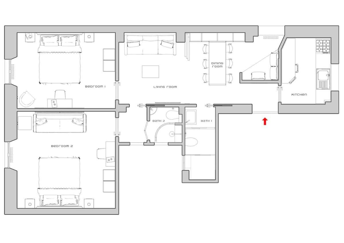 Style Julia 50 Mt From Colosseum Apartment Rome