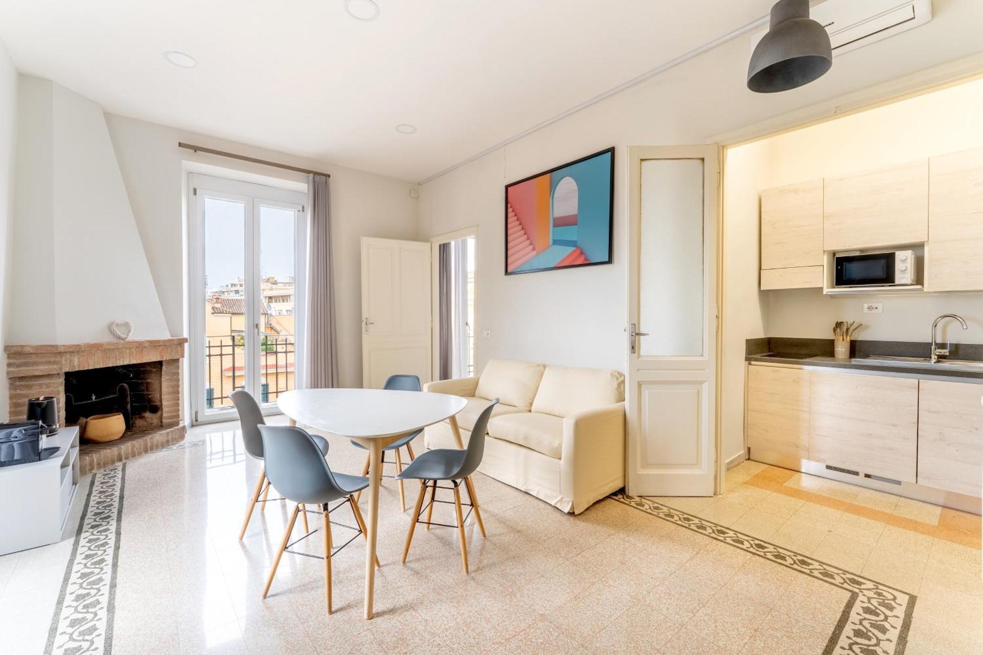 La Galleria, Rooftop Flat Nearby Borghese Apartment *