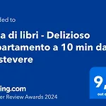 Casa Di Libri - Delizioso Appartamento A 10 Min Da Trastevere