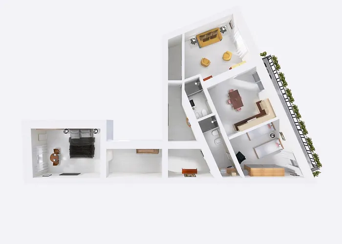 The Best Rent - Two-Bedroom Apartment Near Fori Imperiali