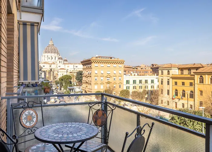 Vista Indimenticabile Sulla Cupola Di S. Pietro