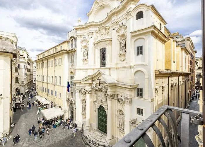 Piazza Della Maddalena View