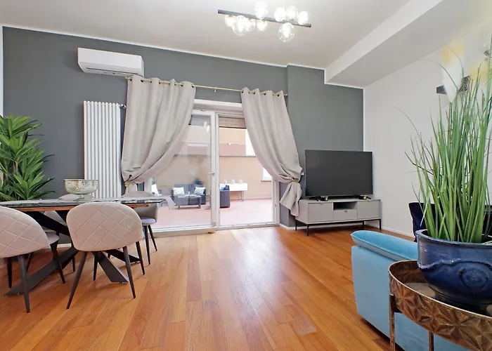 New Apartment With Terrace - 150M Metro A