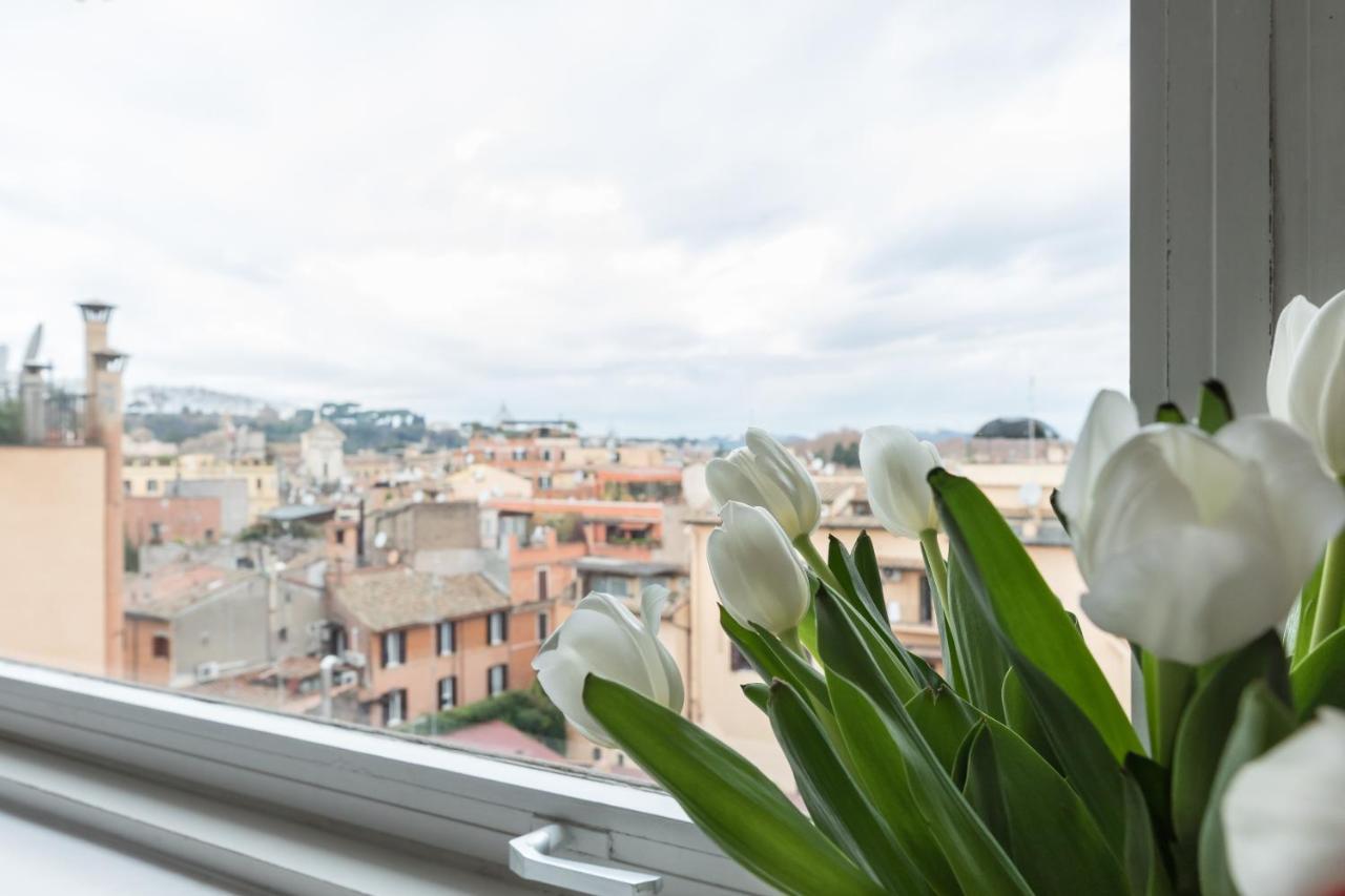 Amazing Penthouse With Private Terrace In Trastevere Appartamento *