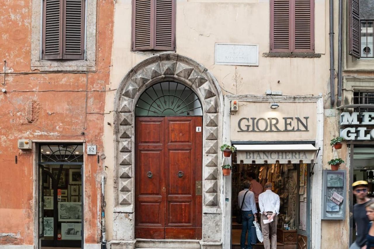 The Artist's House In Front Of Pantheon *