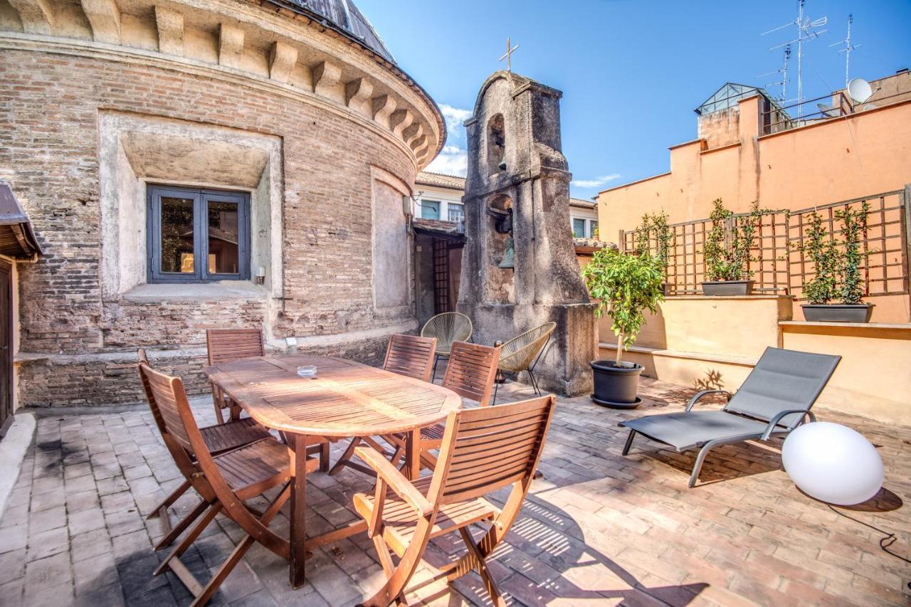 Sant'eligio Attic With Exclusive Terrace Campo Di Fiori *