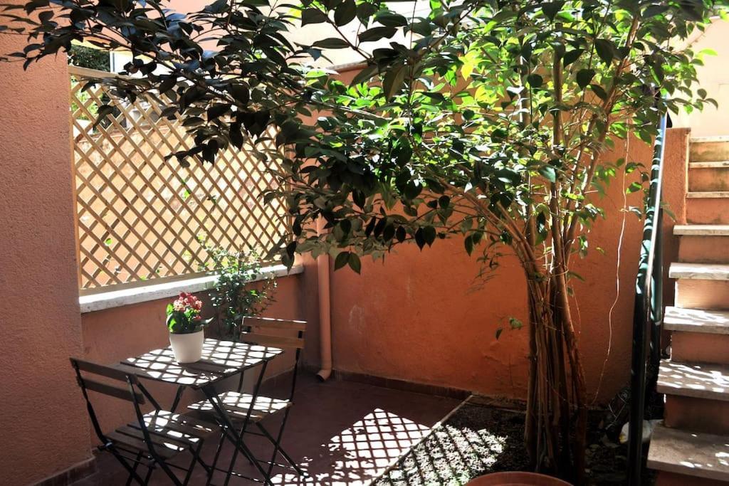Casa Con Giardinetto Al Centro Di Appartamento