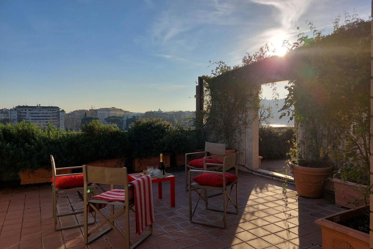 Beautiful Loft In Ponte Milvio With Terrace Apartment *