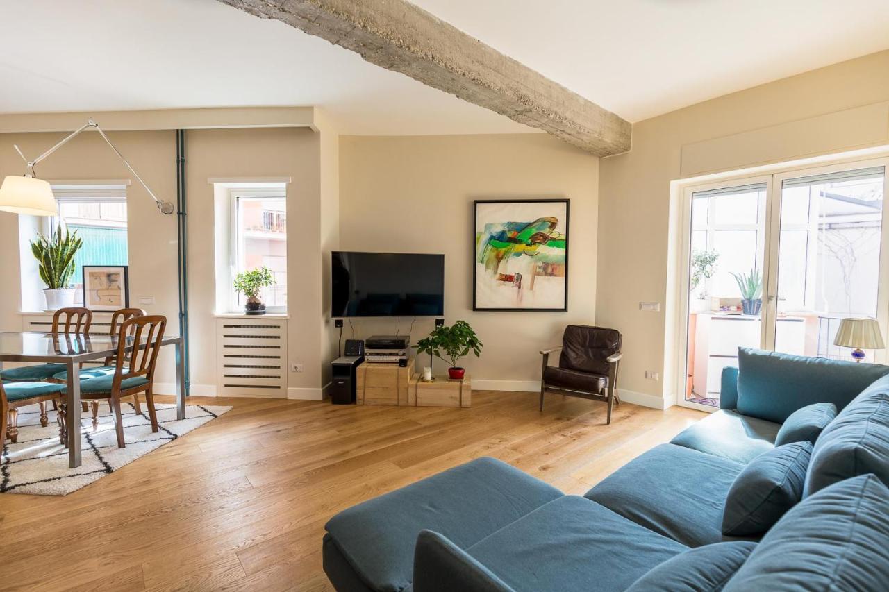 La Dolce Vita - Stylish Flat In Trastevere 100 Sqm Apartment *