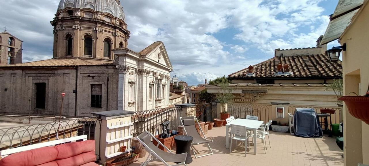 Terrace On The Monuments Of Rome