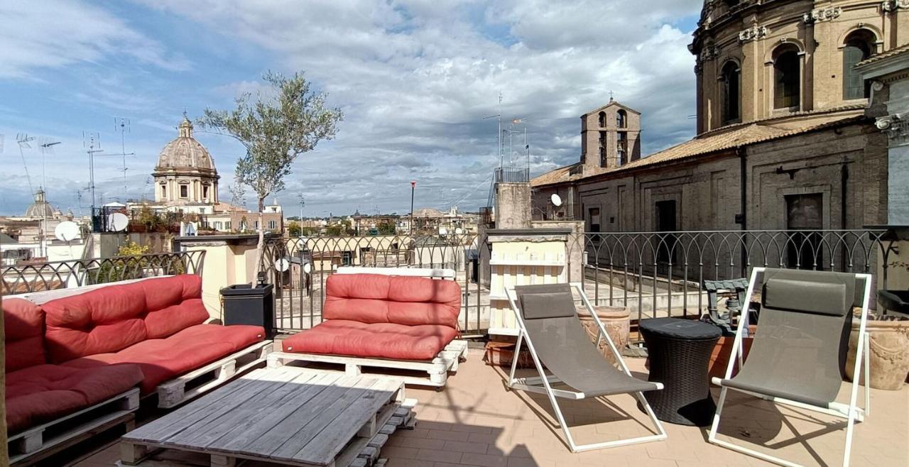 Terrace On The Monuments Of * Rome