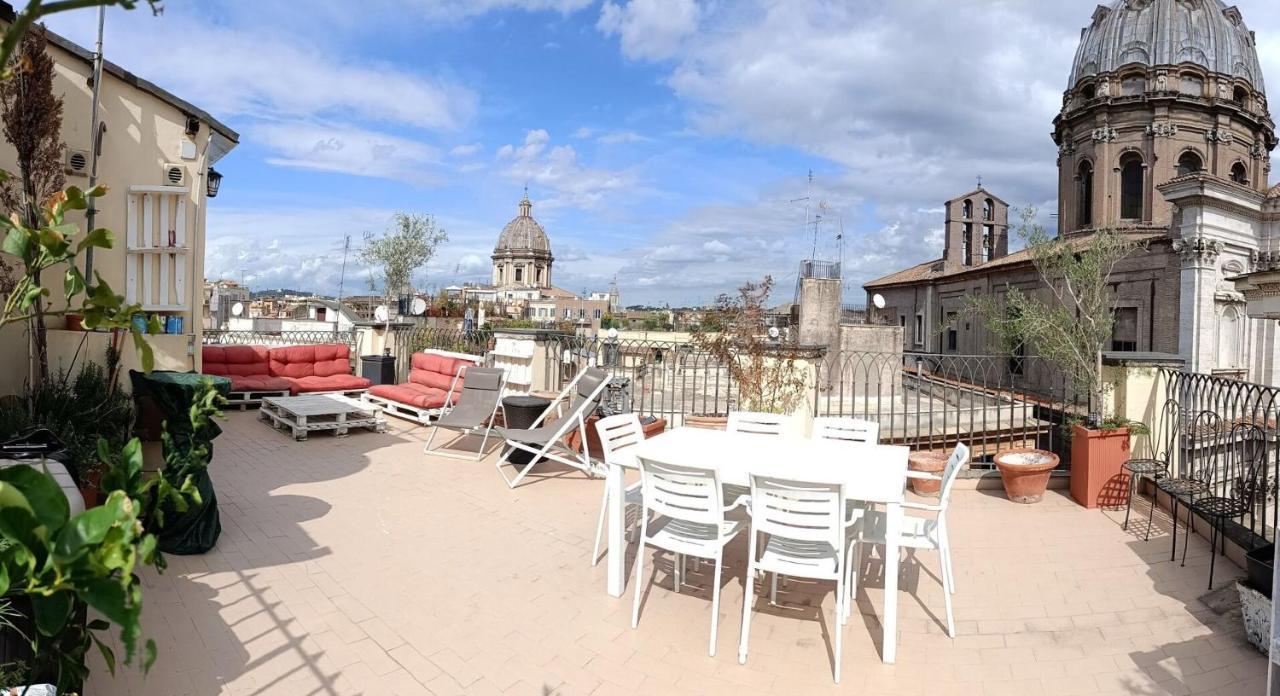 Terrace On The Monuments Of Rome