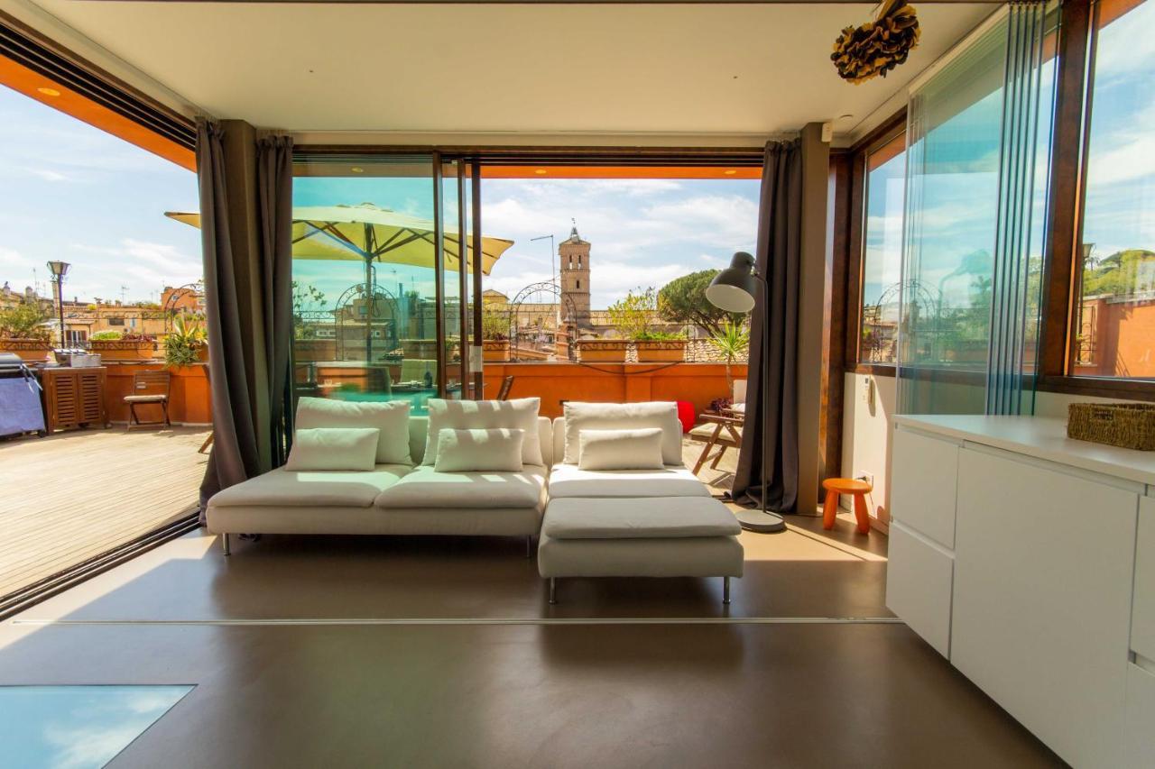 Pelliccia 11 Trastevere Penthouse Appartamento