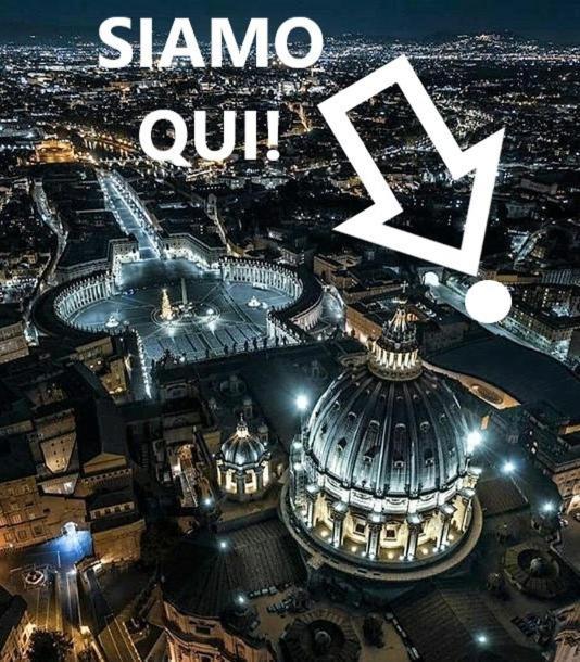 In Front Of The Vatican Apartment *