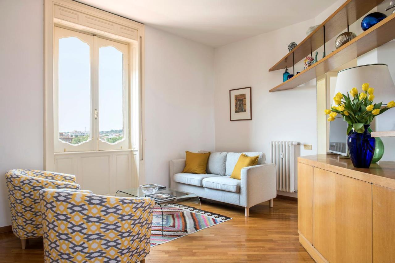 Elegant Floor - Unique View Of Rome's Skyline Tibernestrome Apartment