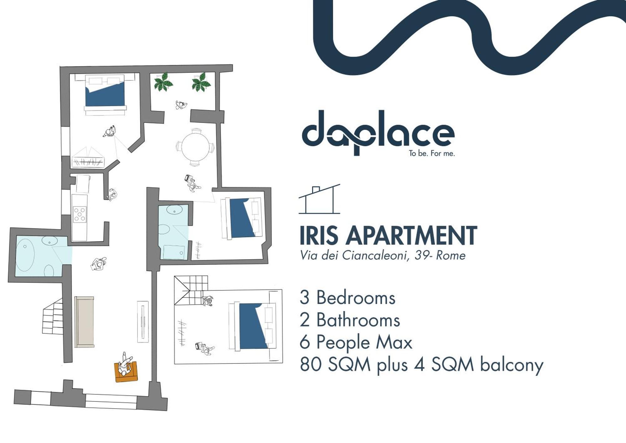 Apartment Daplace - Iris *