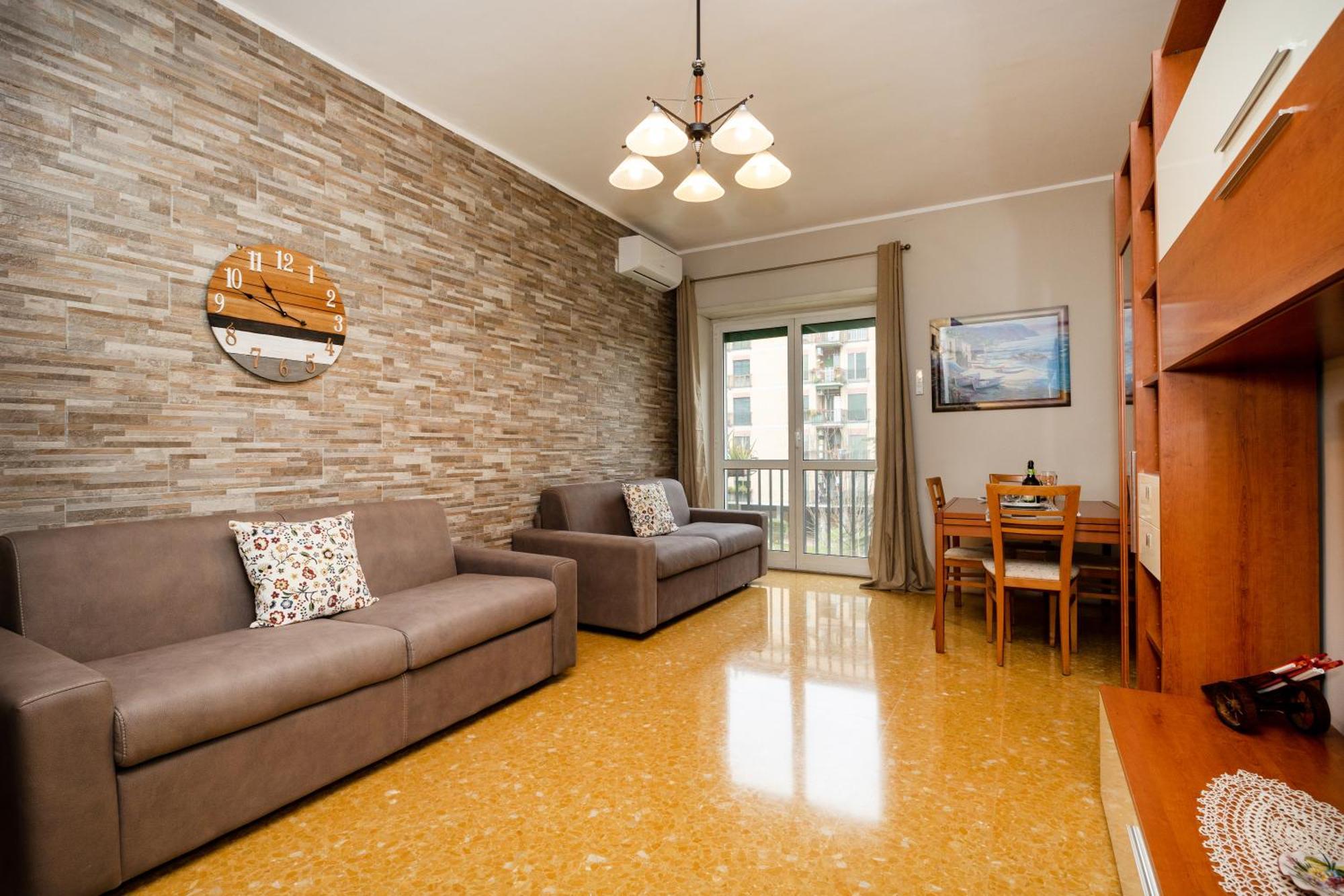 Apartment Big Air Conditioning Wifi Netflix 90 Mq Rome