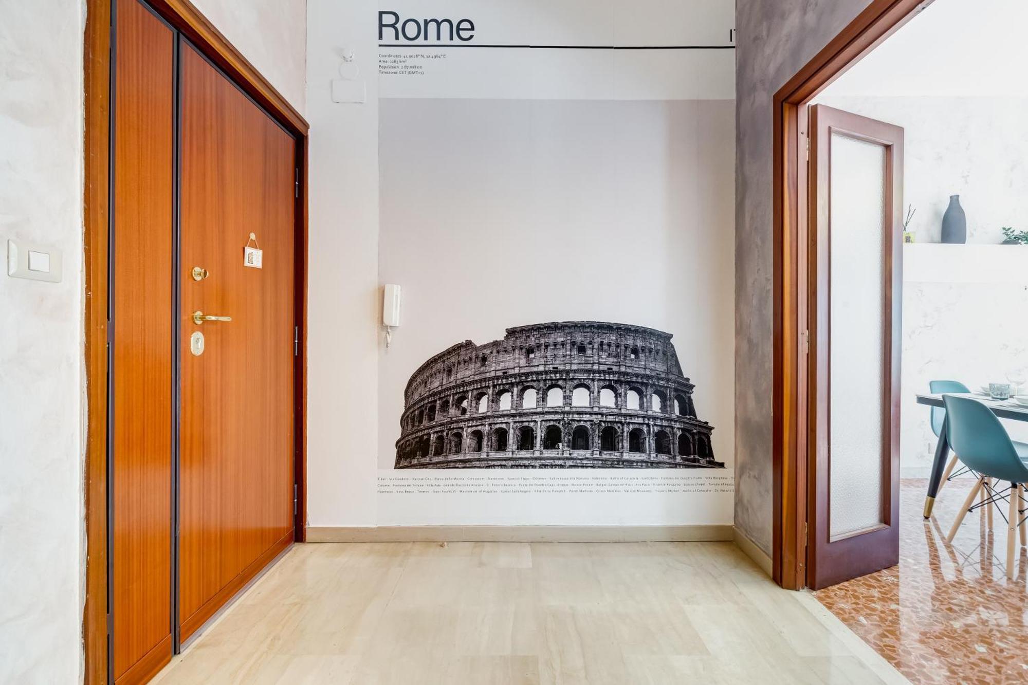 Apartment Large With Swimming Pool And Tennis Court Near The Station Rome